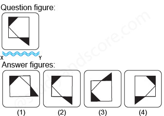 Non verbal reasoning, water images practice questions with detailed solutions, water images question and answers with explanations, Non-verbal series, water images tips and tricks, practice tests for competitive exams, Free water images practice questions